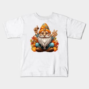 Fall Gnome #9 Kids T-Shirt